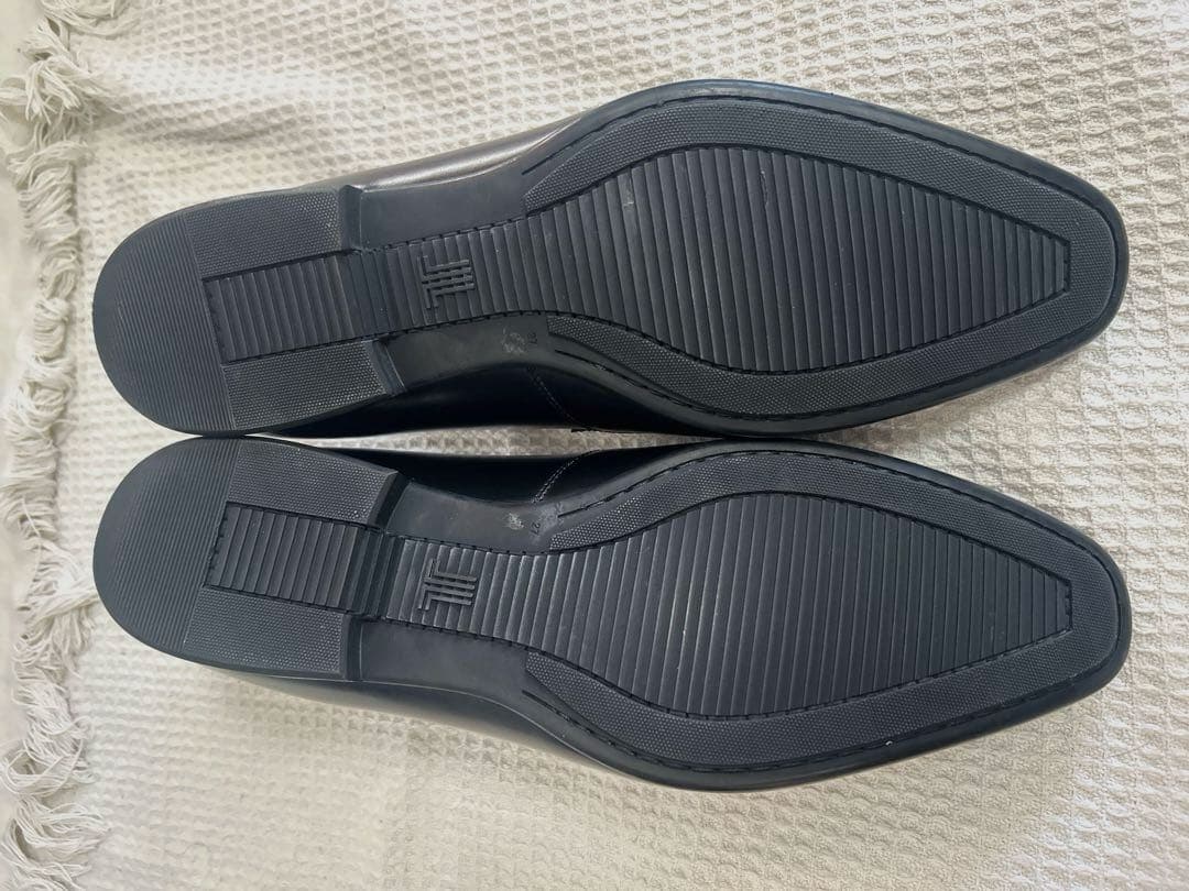 ランバン　LANVIN ブラック　ローファー　ビジネスシューズ　メンズ　革靴