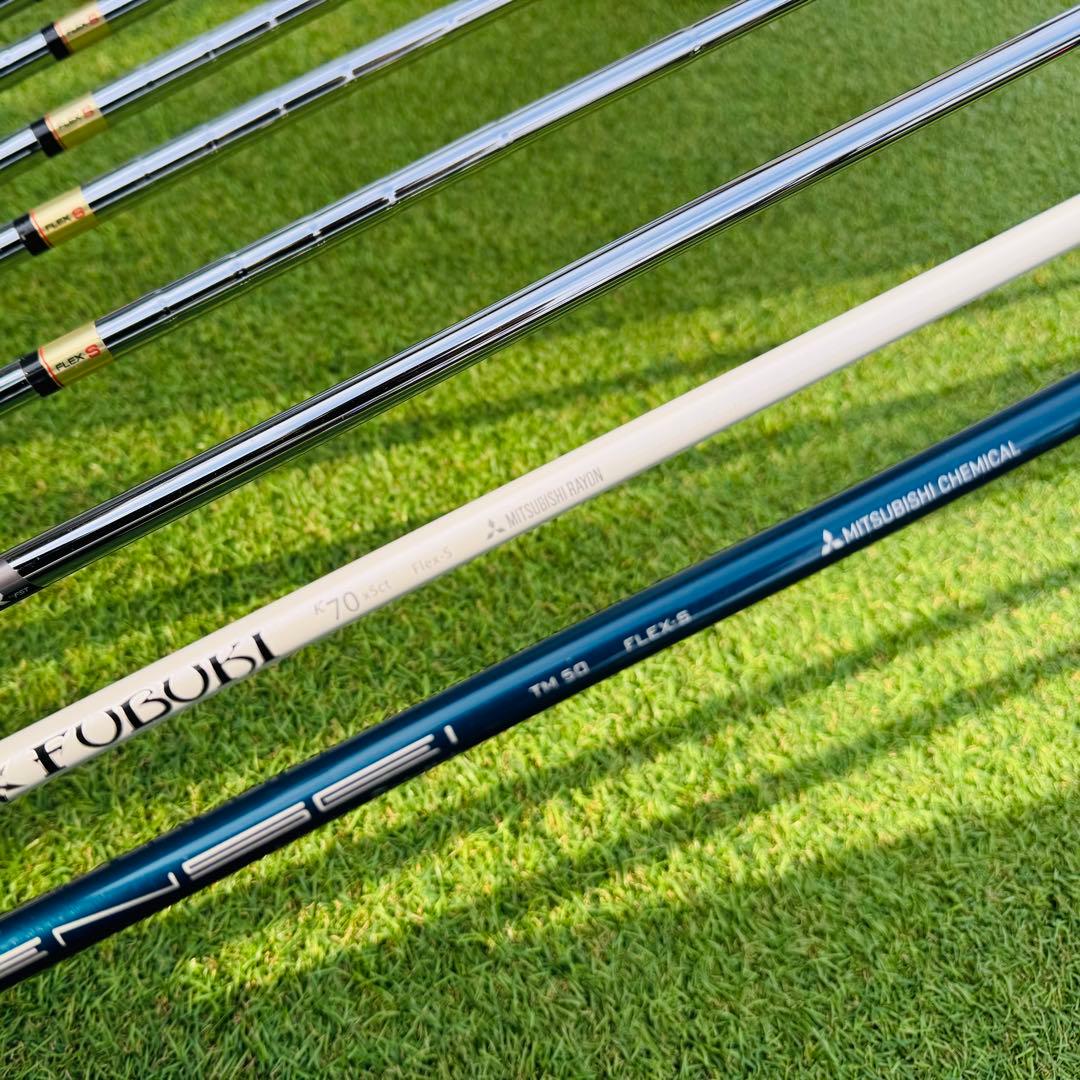 テーラーメイドフルセット SiM2MAX/RBZ/M4その他計15本バッグ等付き