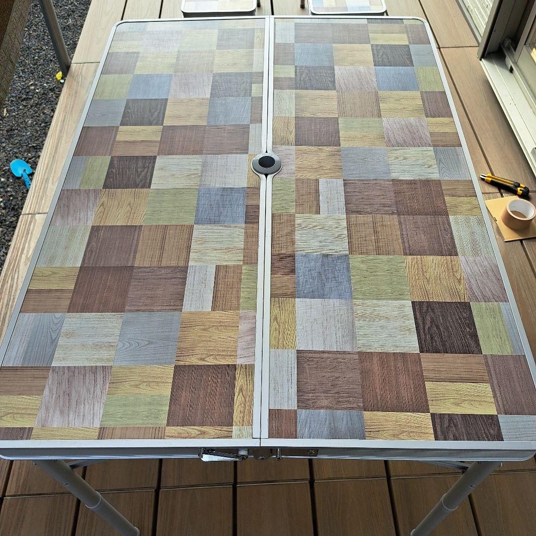 キャンプ！運動会！BBQ！テーブルセット