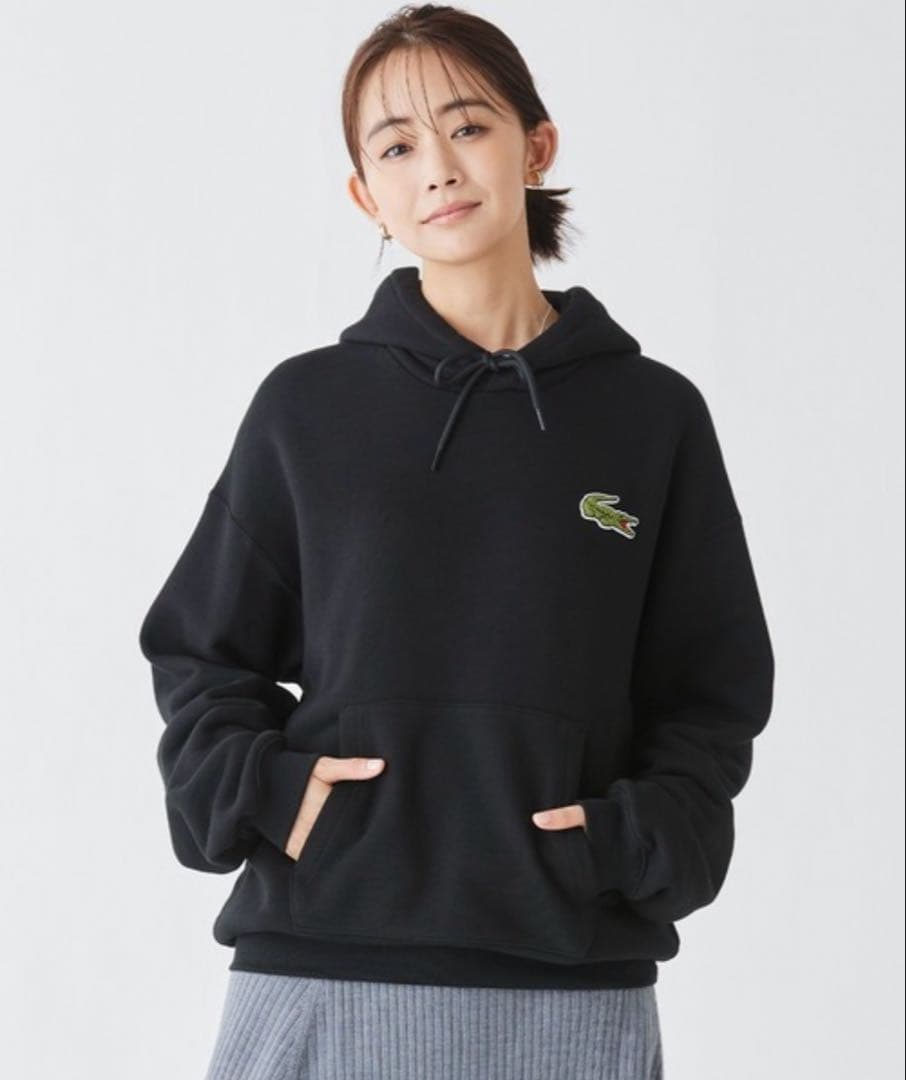 LACOSTE エッセンシャルスウェットフーディー　パーカー