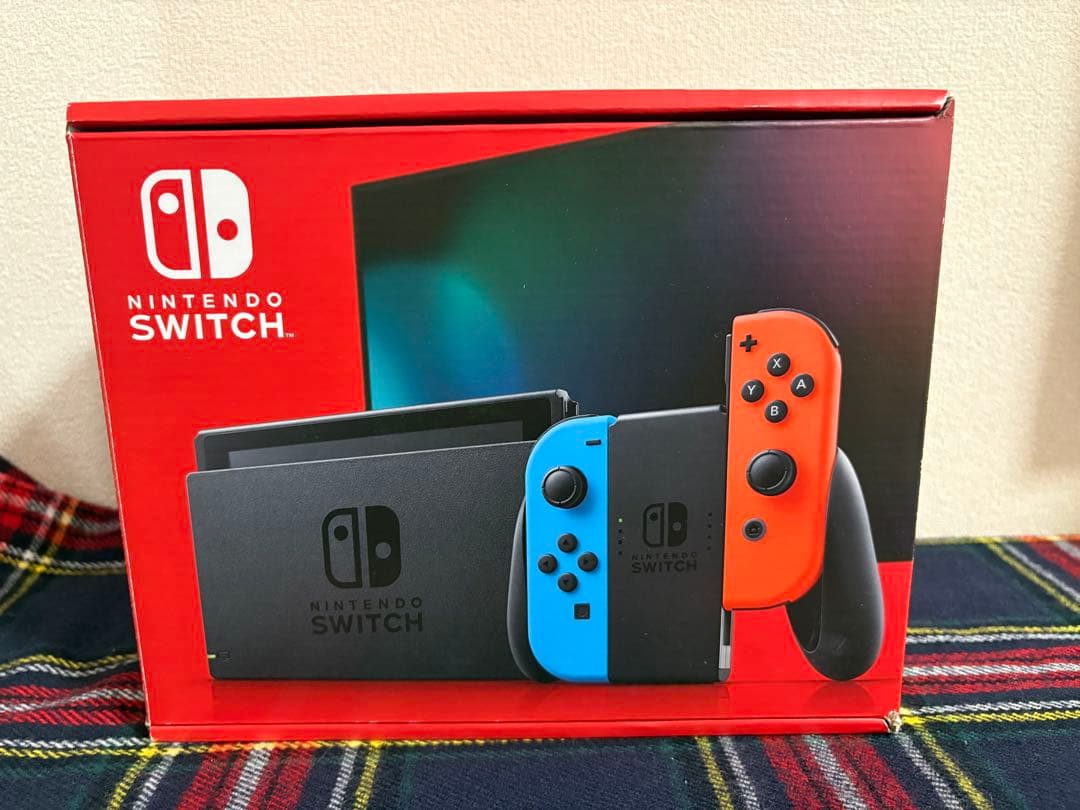 Nintendo Switch 本体 青/赤　バッテリー強化版