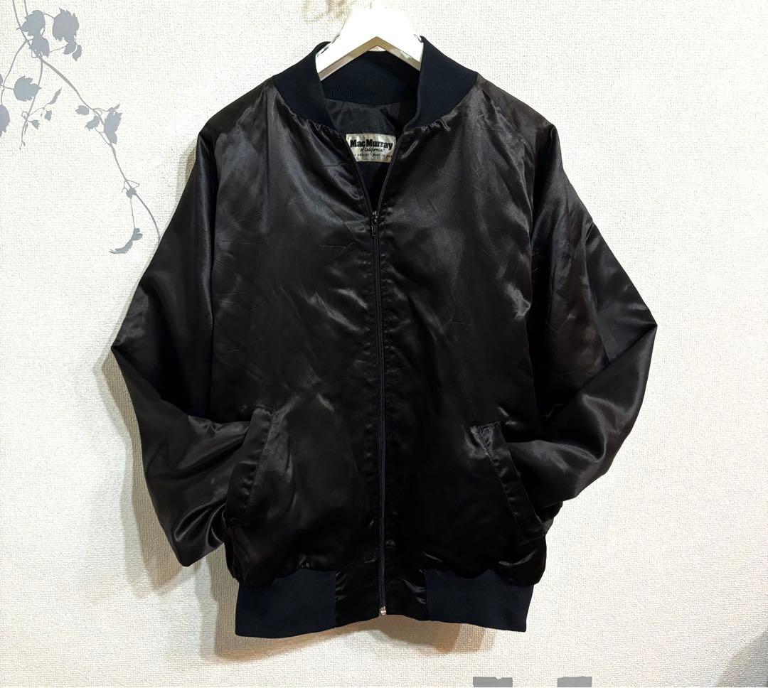MacMurray 90s USA製 ビンテージ スタジャン ジャケットMA-1