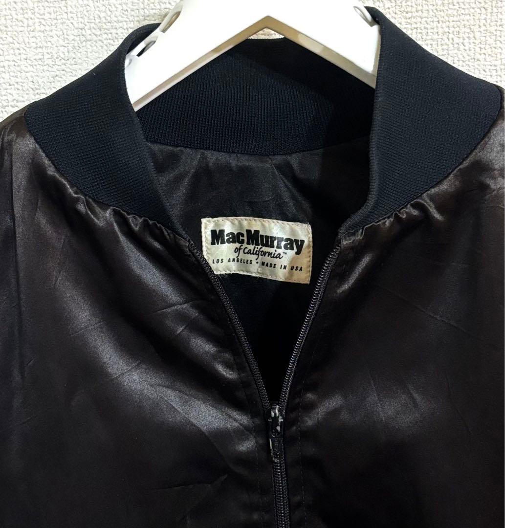MacMurray 90s USA製 ビンテージ スタジャン ジャケットMA-1
