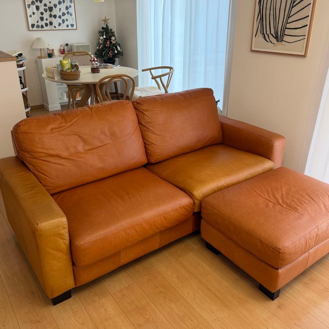 イタリア製オイルレザーGullam グラムソファ DOUBLEDAY ダブルデイ