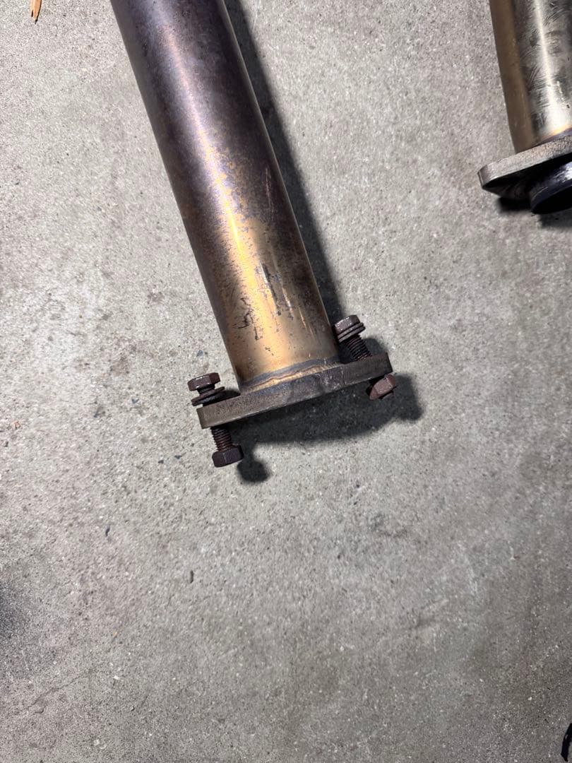 マークx brush中間ストレートマフラー