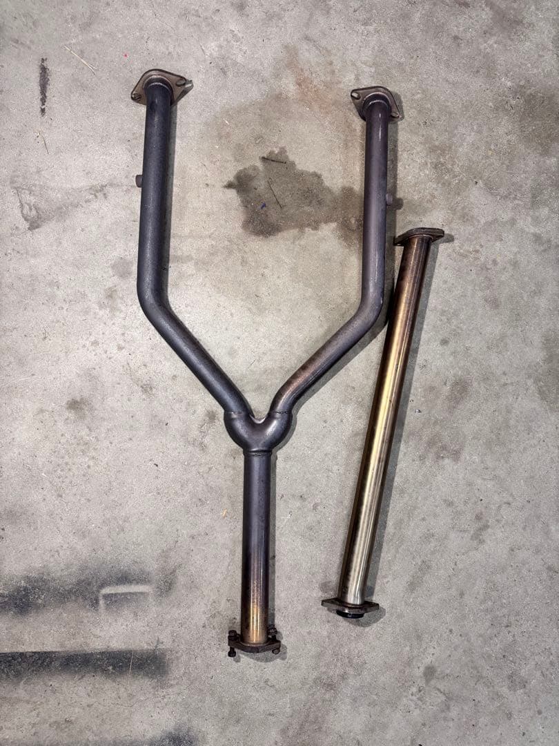 マークx brush中間ストレートマフラー