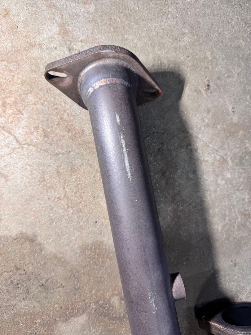 マークx brush中間ストレートマフラー