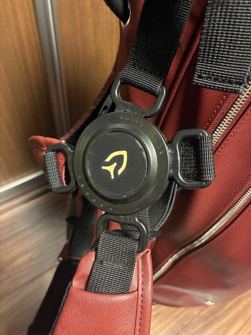 【中古美品】VESSEL 7.5型 スタンド式キャディバッグ ダブルストラップ