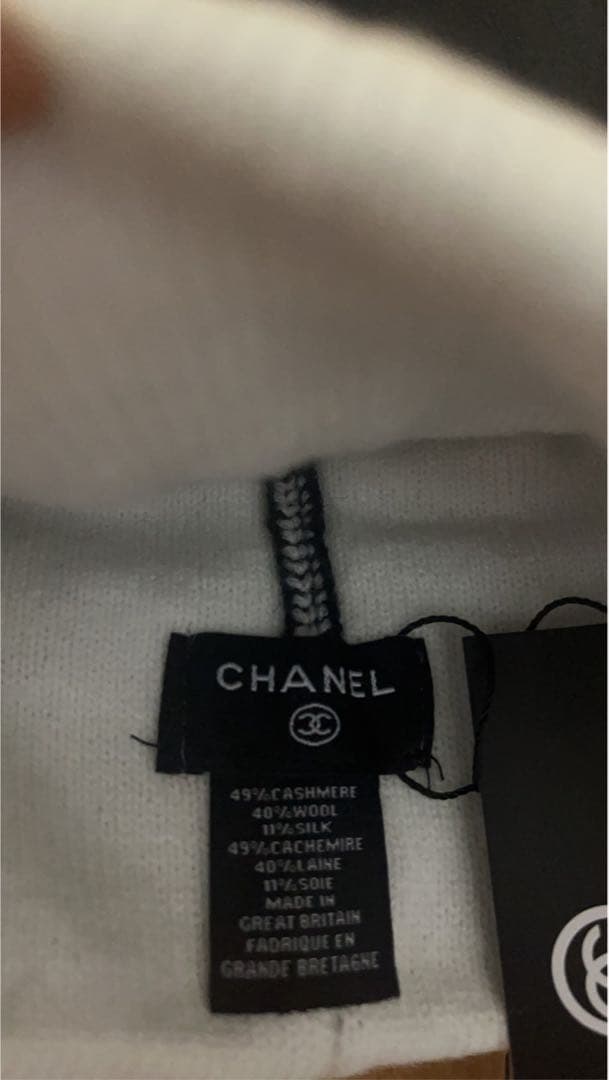 シャネル　ノベルティー　ニット帽