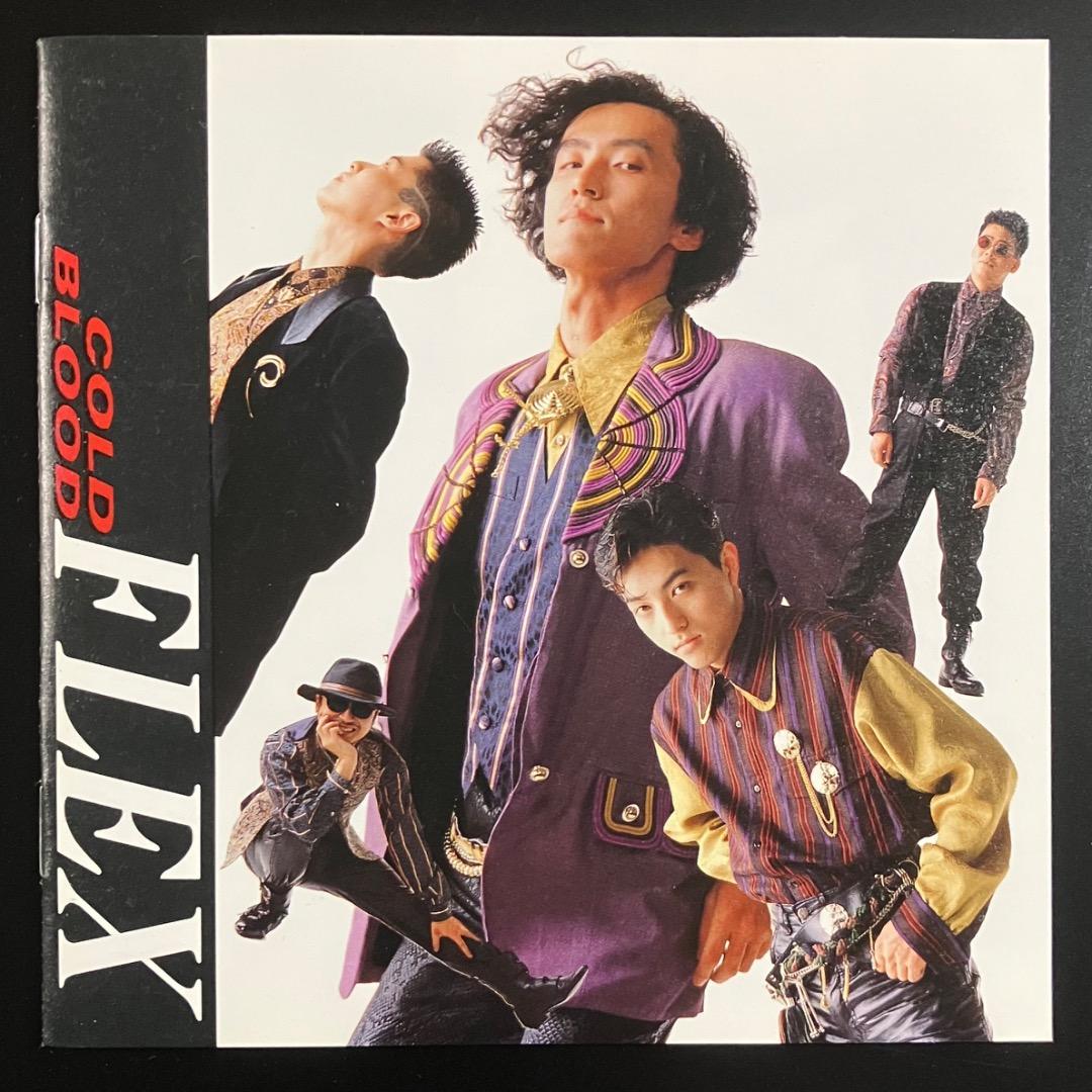FLEX / COLD BLOOD 希少な初回盤誤植CD　32MD-1066