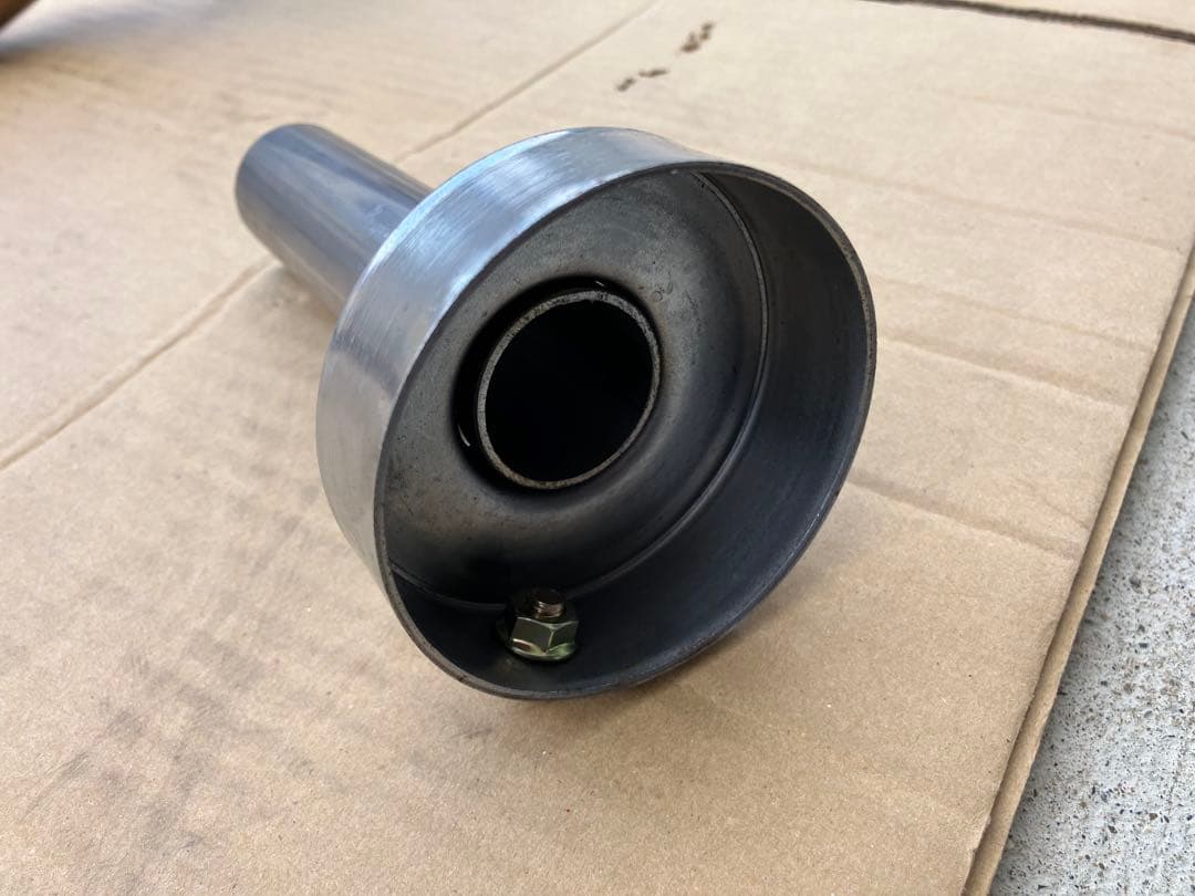 N1★コペンL880K オールステンマフラー 右片側出し