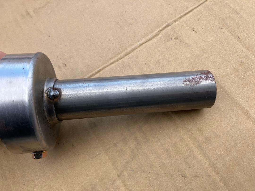 N1★コペンL880K オールステンマフラー 右片側出し