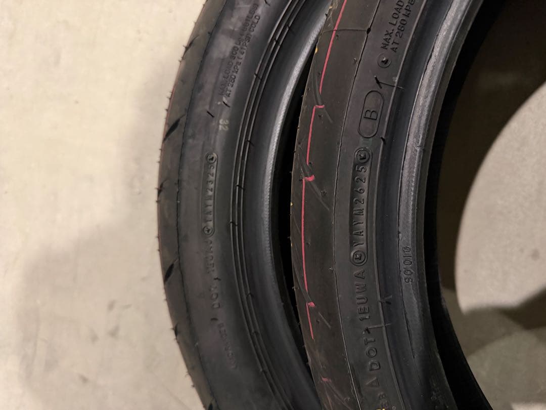 ダンロップGPR300前後セット CBR250RR 純正タイヤSPORT MAX