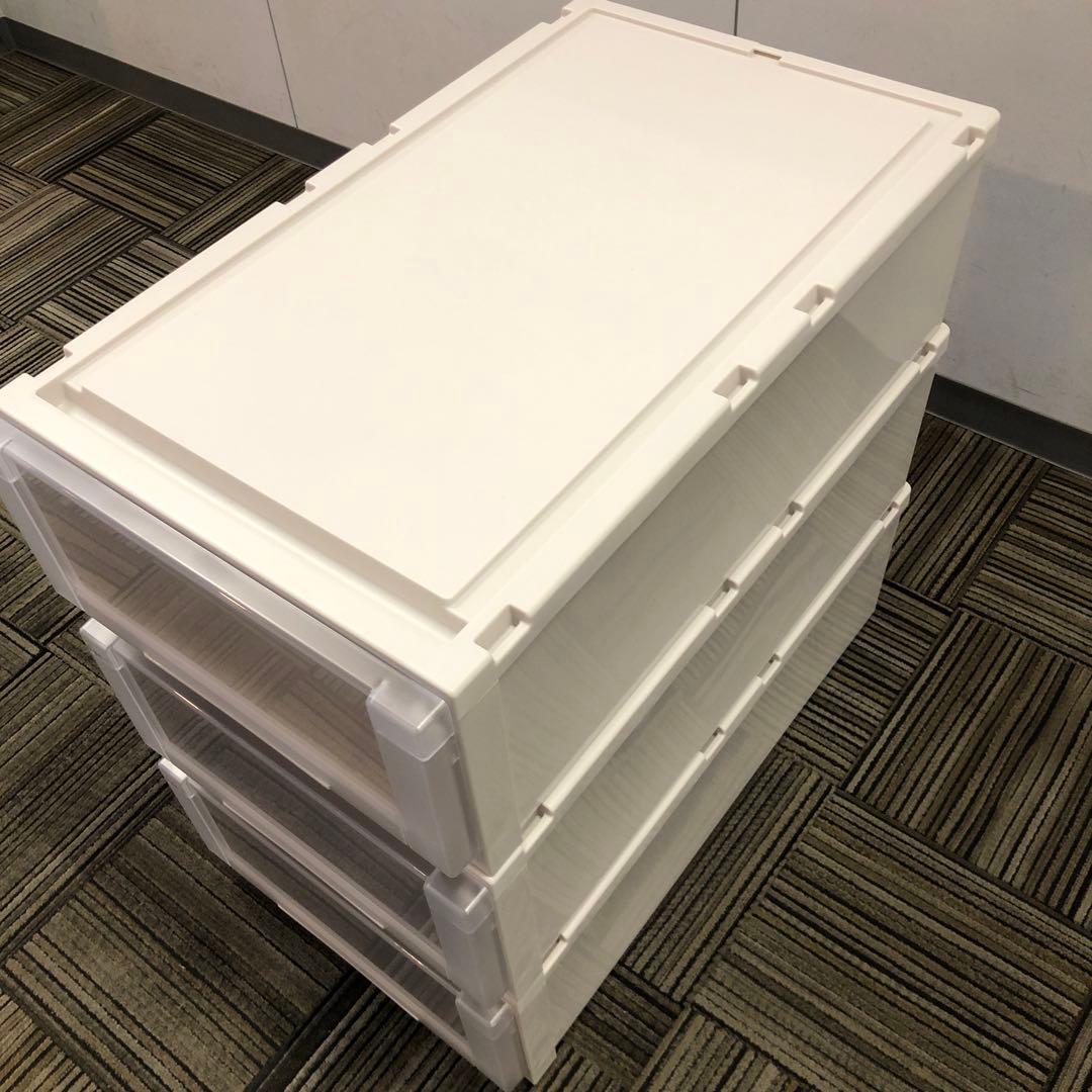 天馬 Fits フィッツ ユニットケース 押入れ用 3個セット