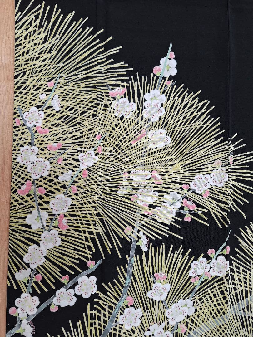 着物リメイクワンピース3656