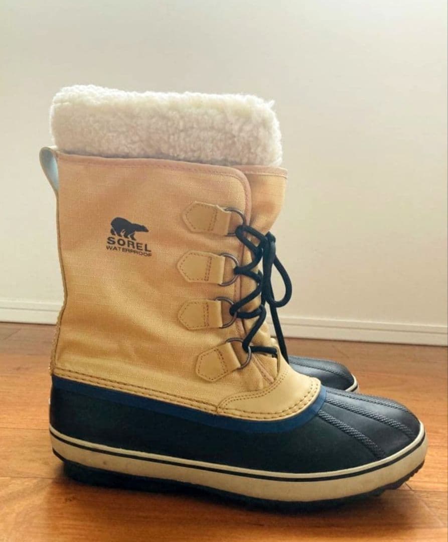 28㎝SORELソレル パックナイロンブーツ