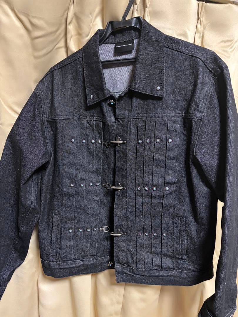 ジャケット・アウター Antidote Gemstone Buckle Denim Jacket M