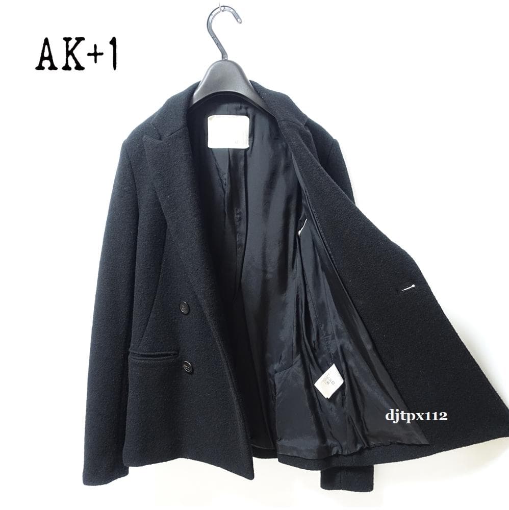 亜希さん着用*極美品*AK＋1　ダブルテーラードジャケット*EFFE BEAMS