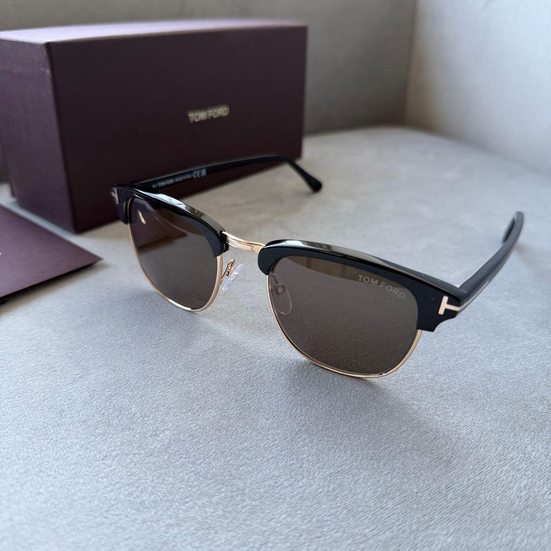 トムフォード ヘンリー TF248 サングラス ブラック 新品未使用