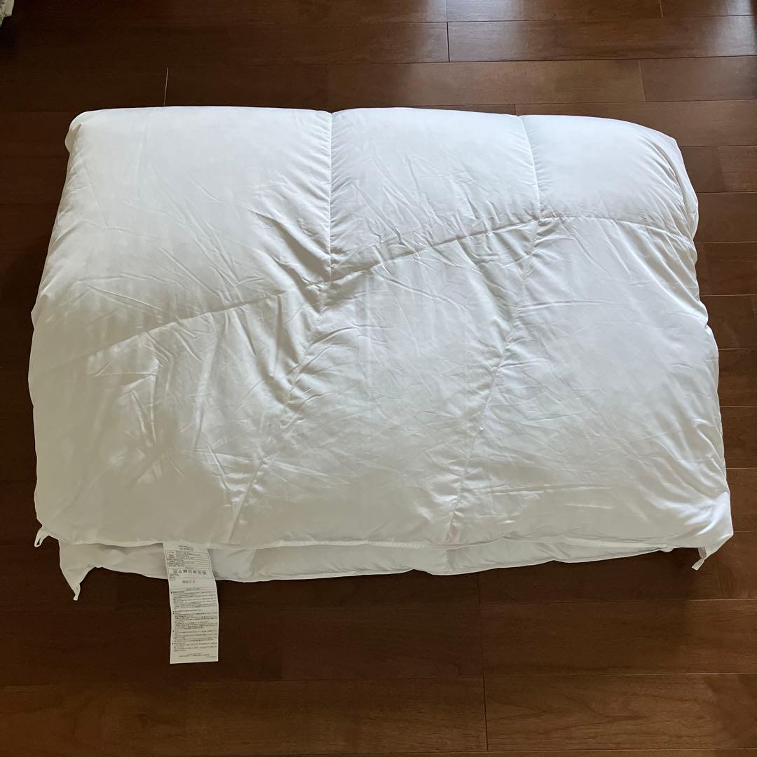 ニトリ　羽毛掛け布団　羽毛布団　シングルロング
