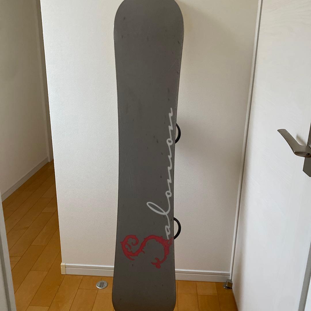 SALOMON スノーボード クリーム色