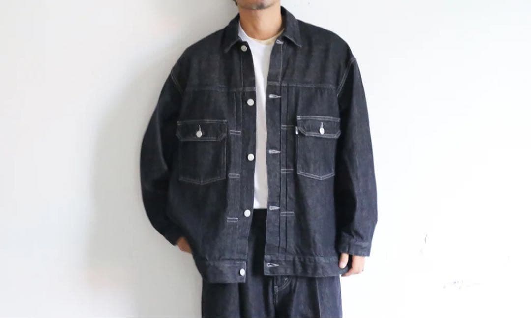 ジャケット・アウター graphpaper Colorfast Denim Jacket