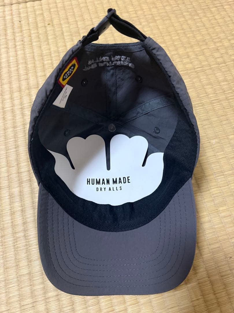 帽子 HUMAN MADE 5Panel Nylon Cap \"Charcoal\"