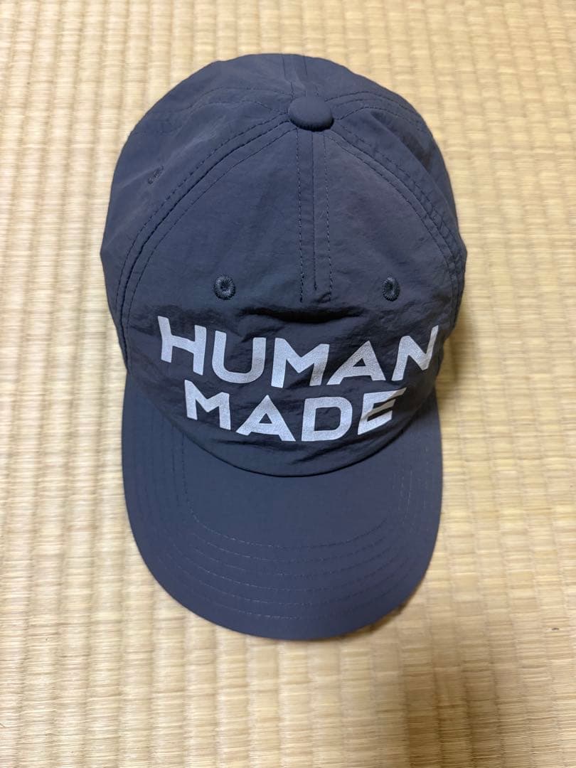 帽子 HUMAN MADE 5Panel Nylon Cap \"Charcoal\"