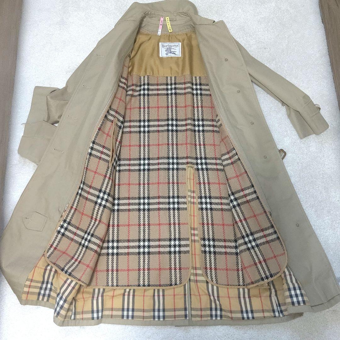 【極美品】バーバリー　トレンチコート　ライナー付　ベージュ