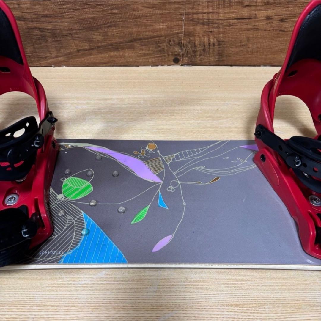 美品　BURTON ZUMA 初心者オススメ レディース　スノーボード3点セット