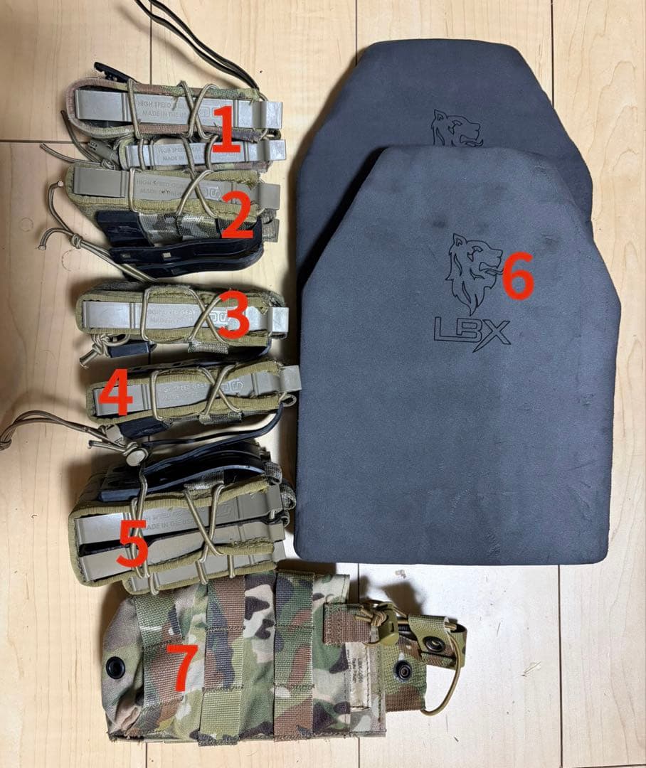 first spear Strandhogg プレートキャリア 21点装備セット