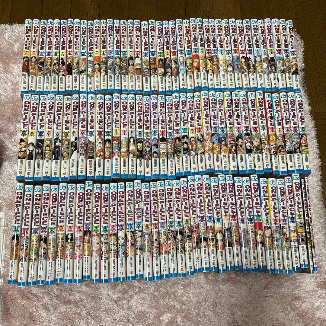 【近日処分品】　ワンピース　全巻　セット　コミック　単行本　1巻〜110巻
