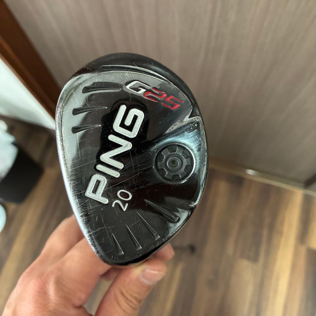レフティ　Ping g25 20度