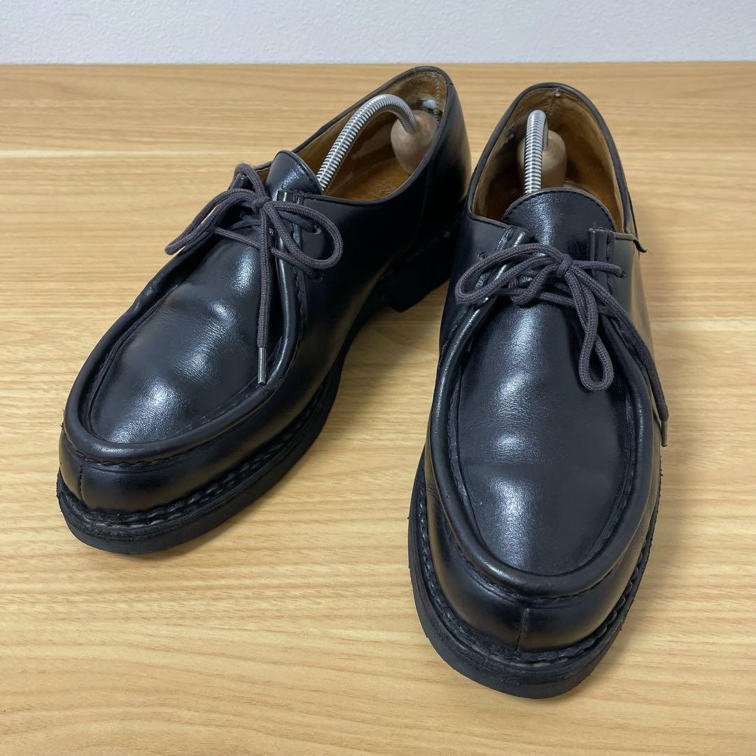 パラブーツ　ミカエル　ドレスシューズ　革靴　ブラック　42