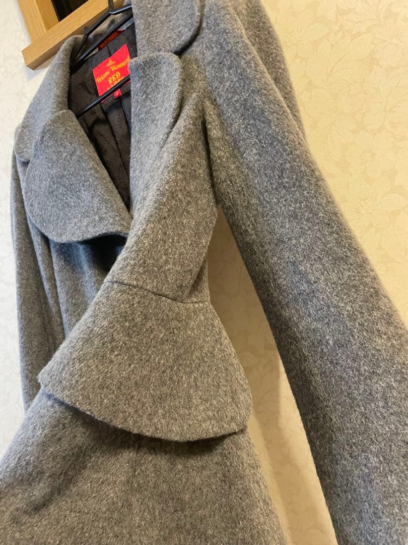 ✨【Vivienne Westwood】✨ハートモチーフコート（グレー）サイズ2