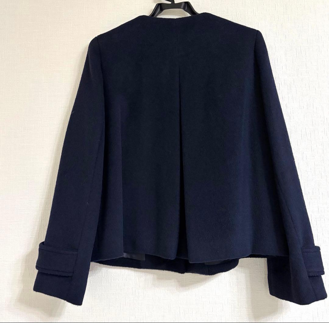 【新品】index ノーカラーショートコート