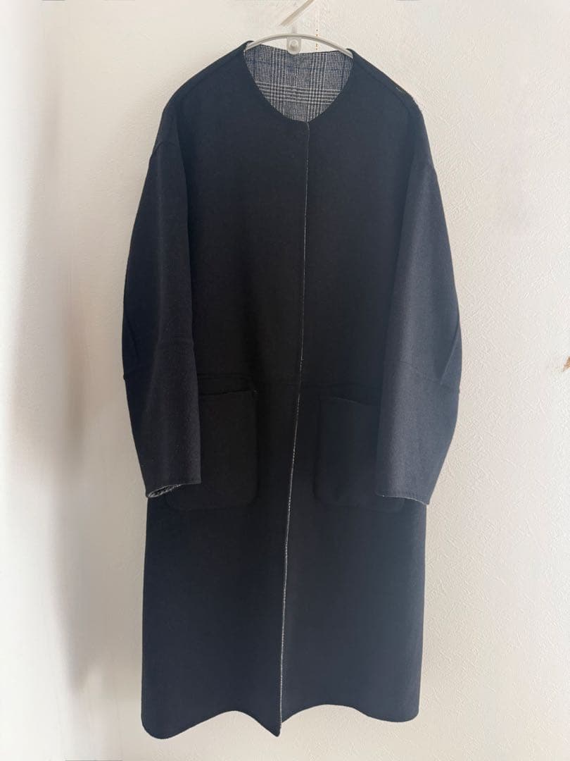 B.C STOCK S120ブレンドリバーシブルコート 黒S