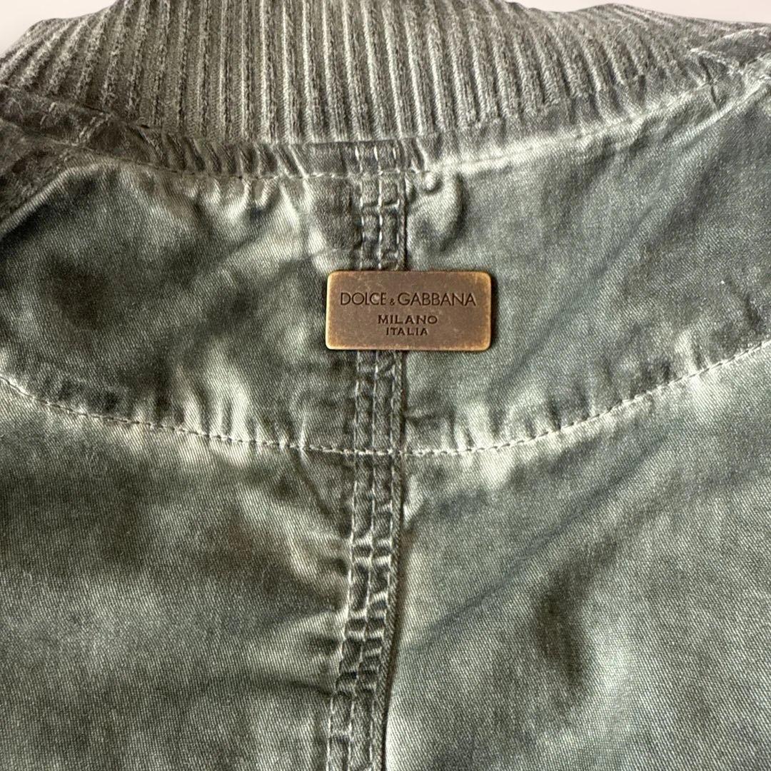 DOLCE & GABBANA MA-1 フライトジャケット グレー