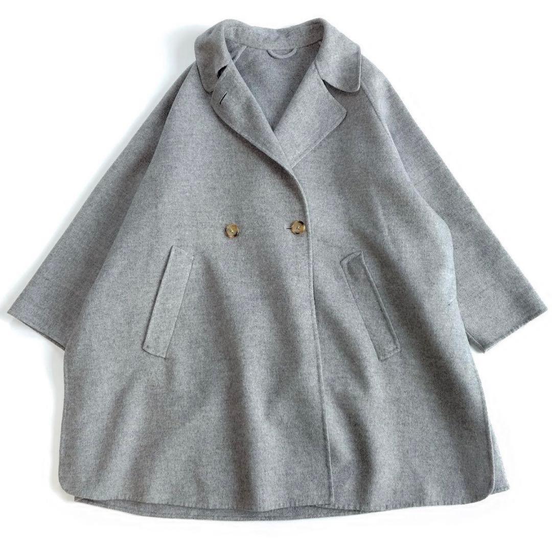 ユナイテッドアローズ　ポンチョコート　グレー