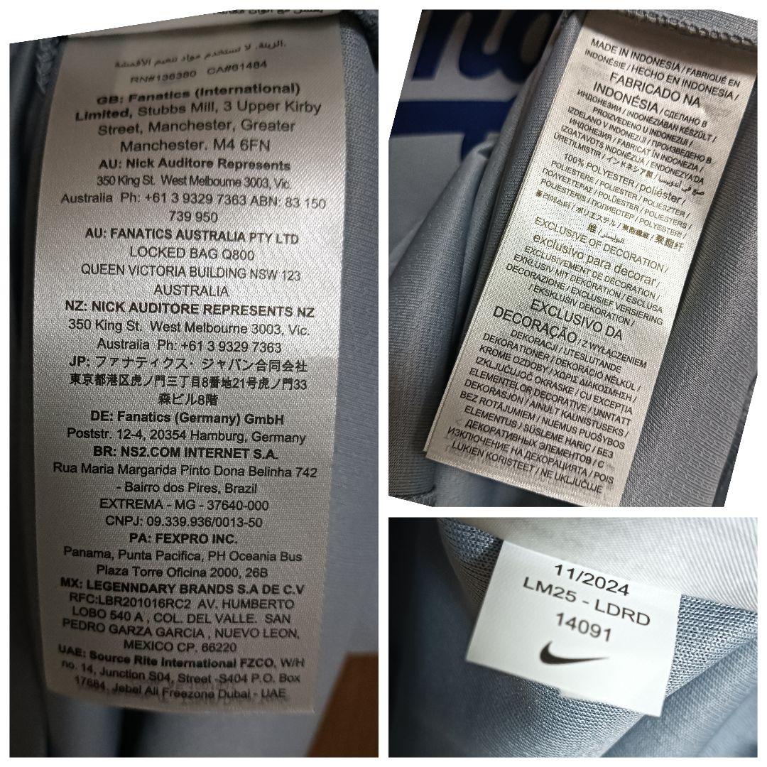 ナイキ ドジャース 山本由伸 ユニフォーム リミテッド ロード XL 紙タグ付き