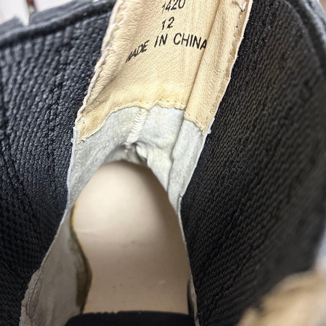 GORILLA ゴリラ サイドゴアリングブーツ スクエア BLK