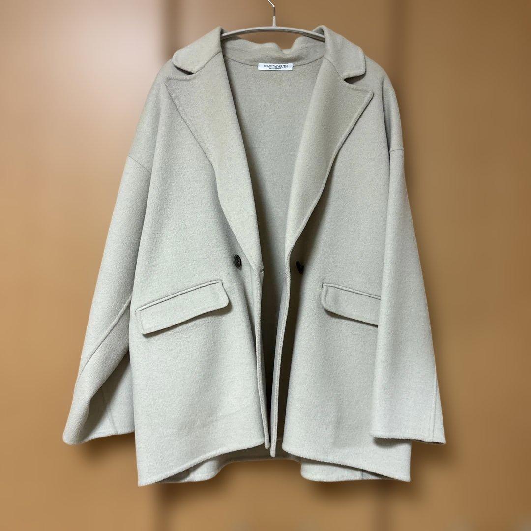 BEAUTY&YOUTHリバー テーラード ミドルコートXS