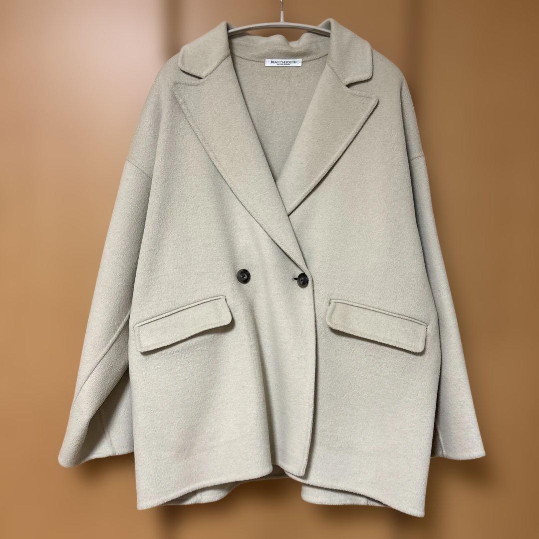 BEAUTY&YOUTHリバー テーラード ミドルコートXS