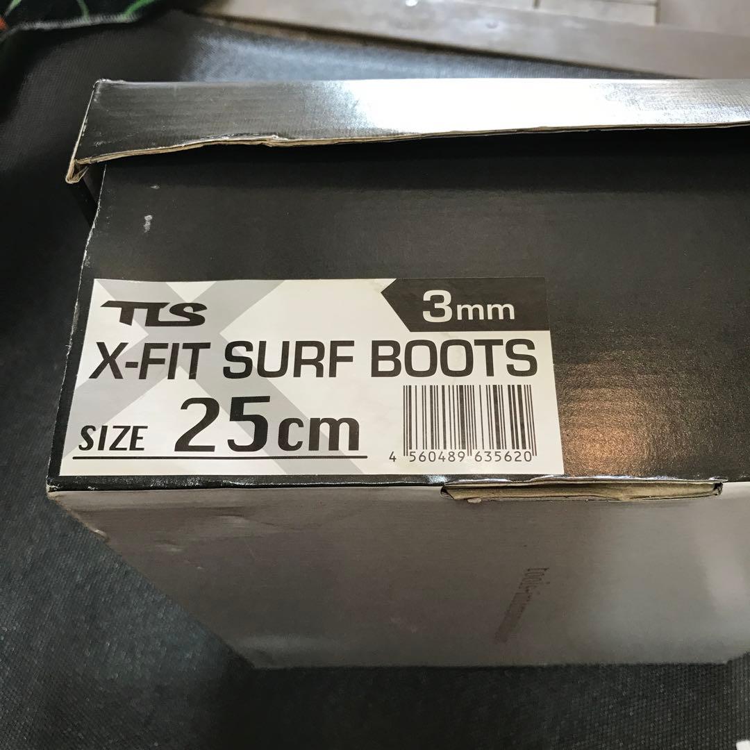 TLS X-FITSURF BOOTS 25cm 3mm 箱なし定価¥10400