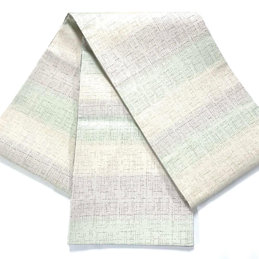 専用帯6266 ●高級 正絹 片面全通 リバーシブル 袋帯