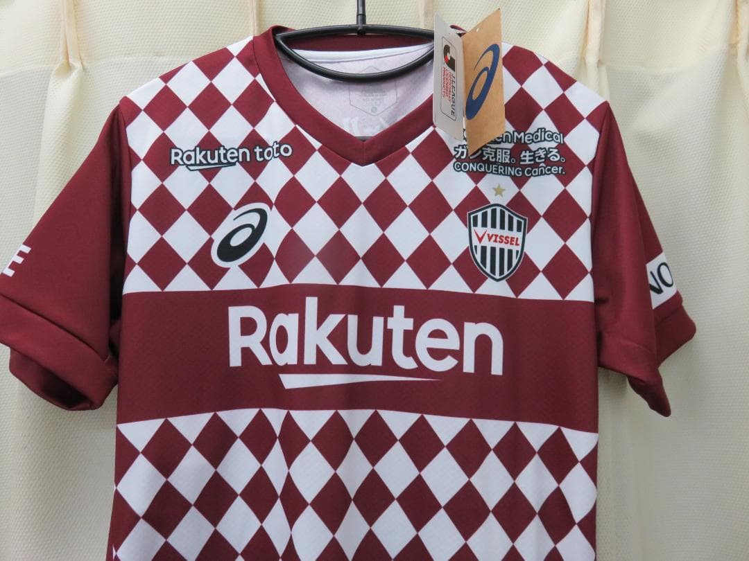 ヴィッセル神戸 イニエスタ選手 ユニフォーム レプリカ L 未使用 タグ付き