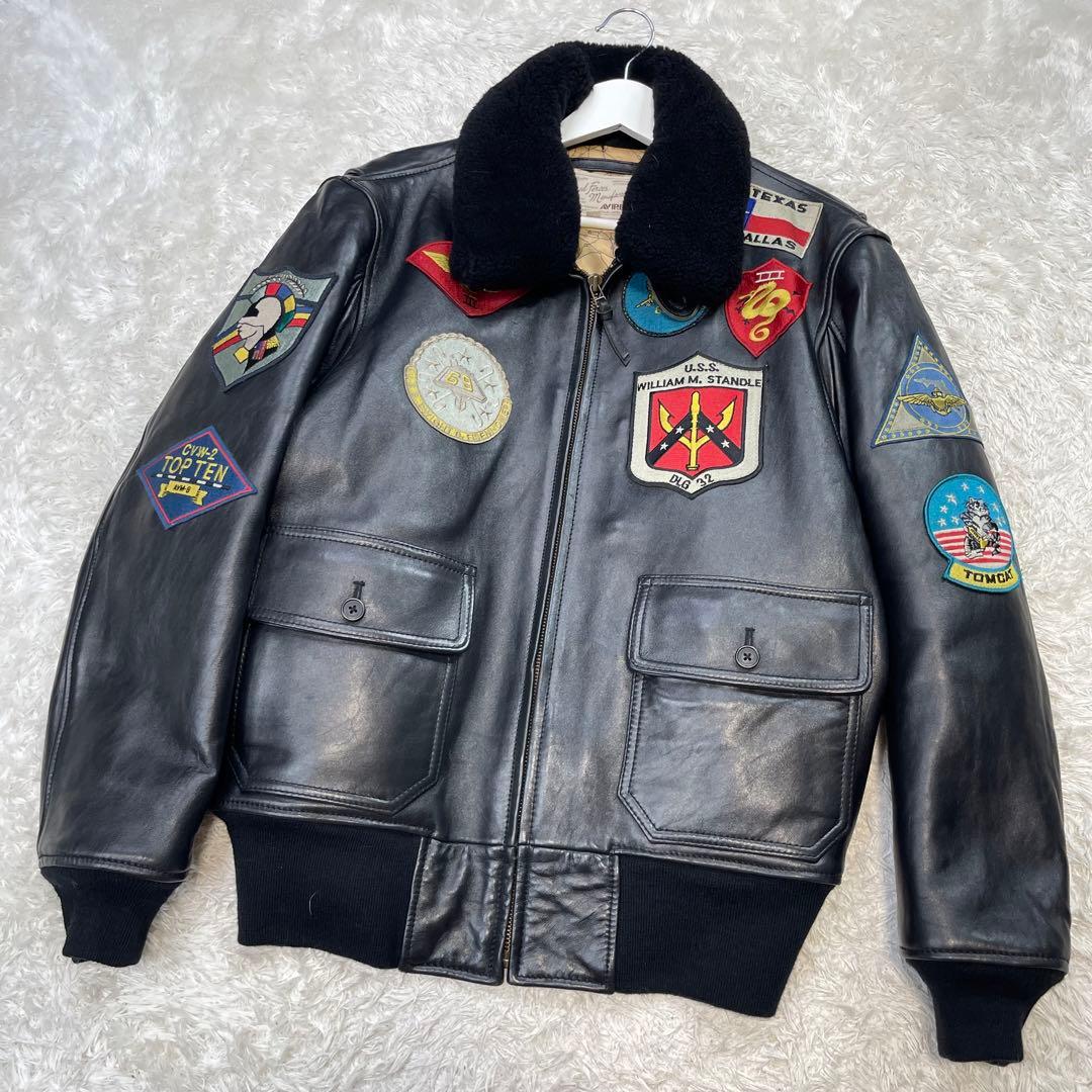【極美品】アヴィレックス　G-1 フライトジャケット　トップガン XL