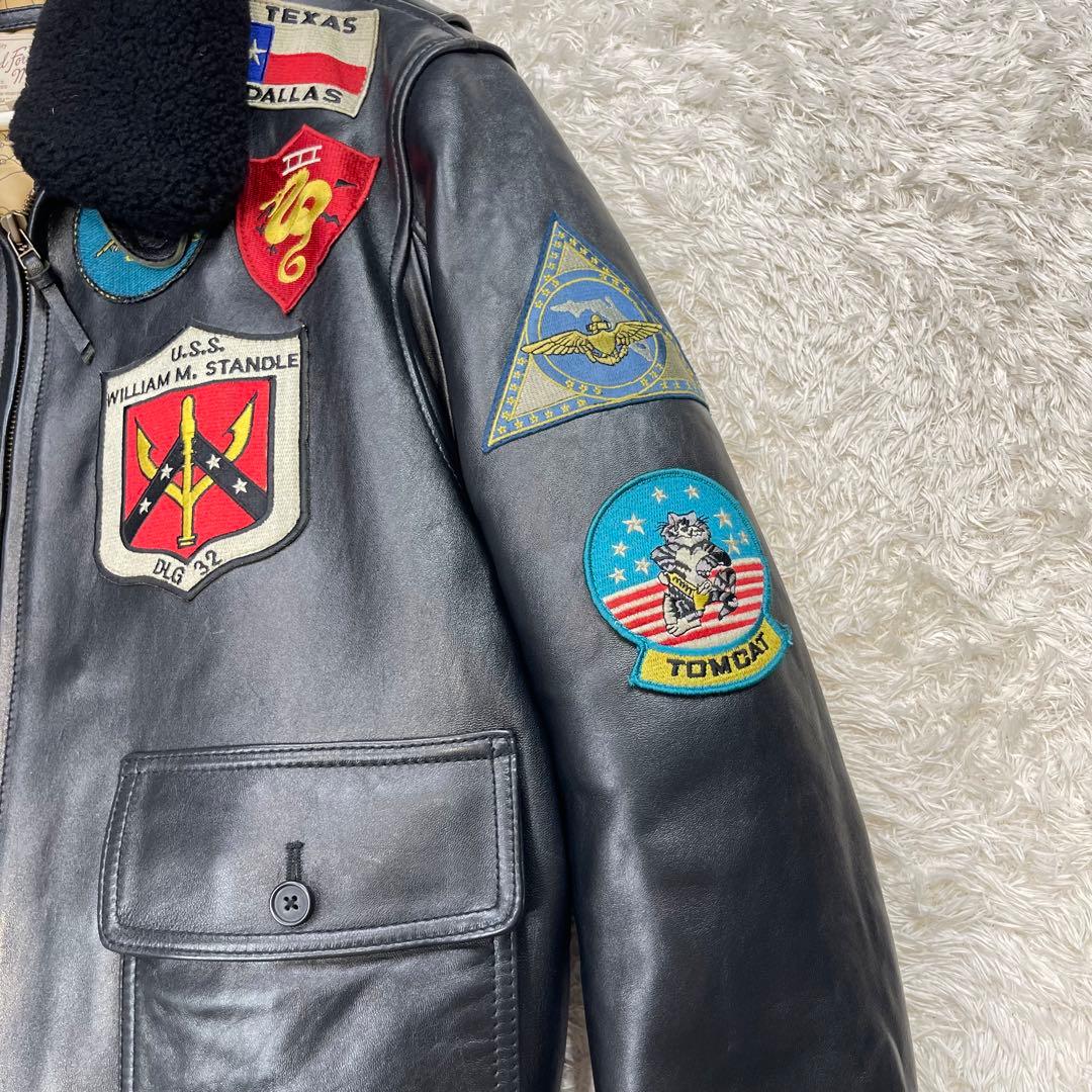 【極美品】アヴィレックス　G-1 フライトジャケット　トップガン XL