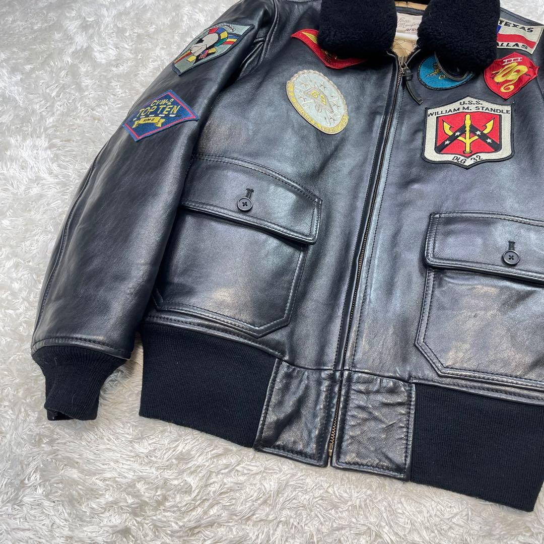 【極美品】アヴィレックス　G-1 フライトジャケット　トップガン XL