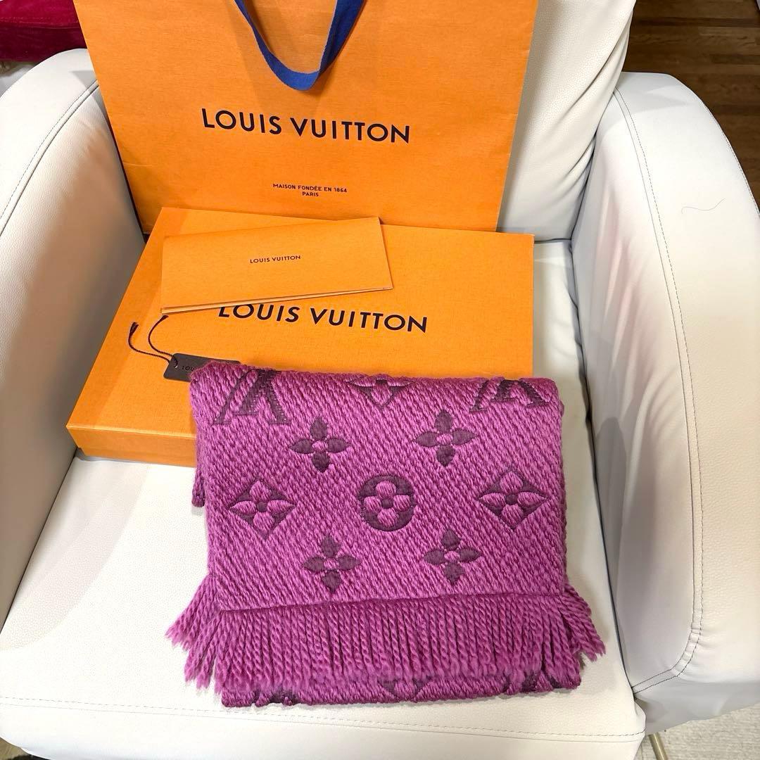 Louis Vuitton エシャルプ ロゴマニア マフラー モノグラム